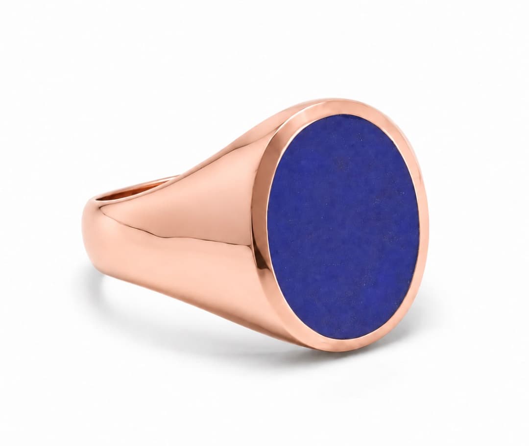 Roségoud Lapis Lazuli edelsteen