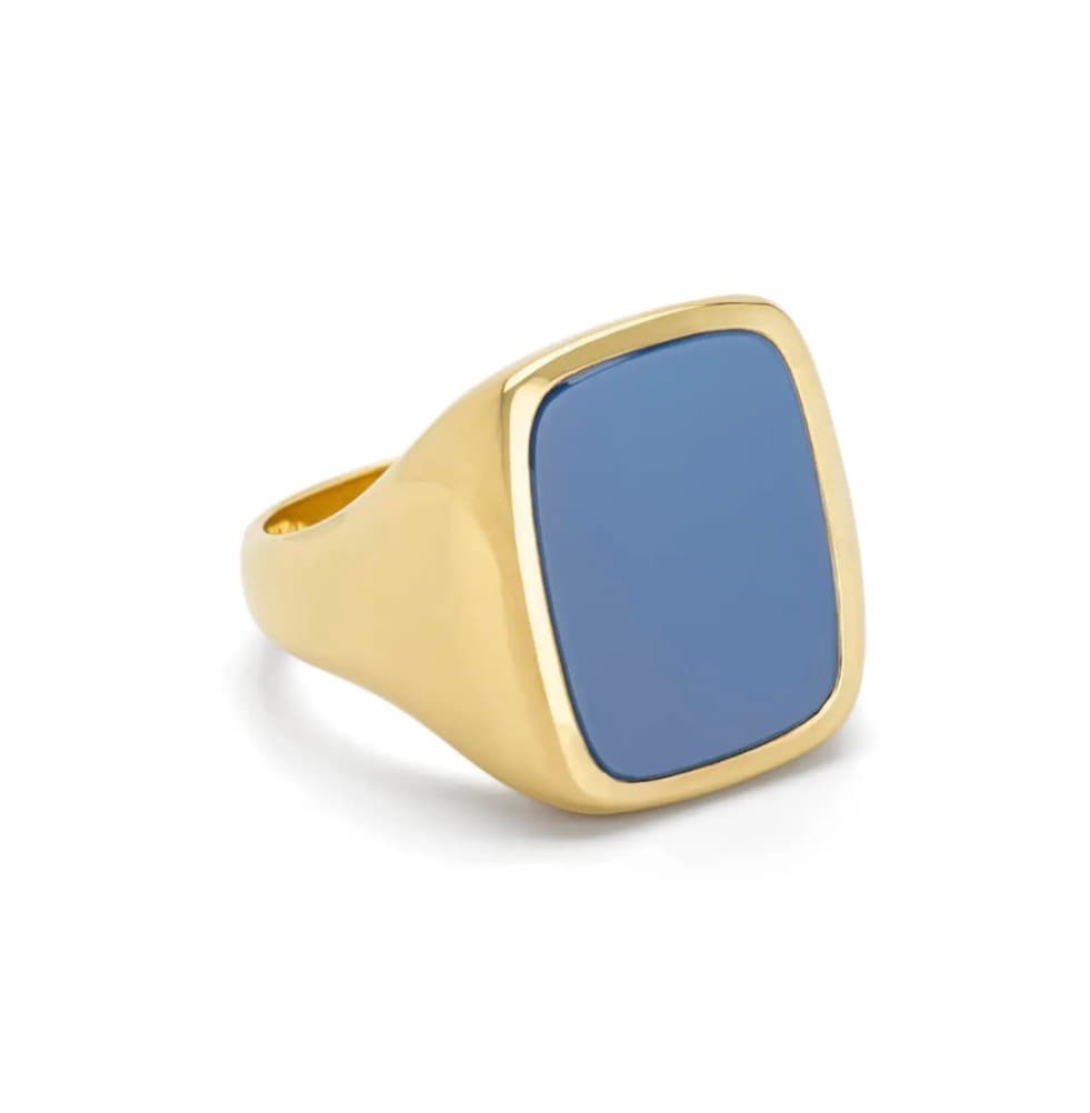 Zegelring-heren-geelgoud-classic-antiek-met-middenblauwe-lagensteen-zegelringvooru-DBHL073